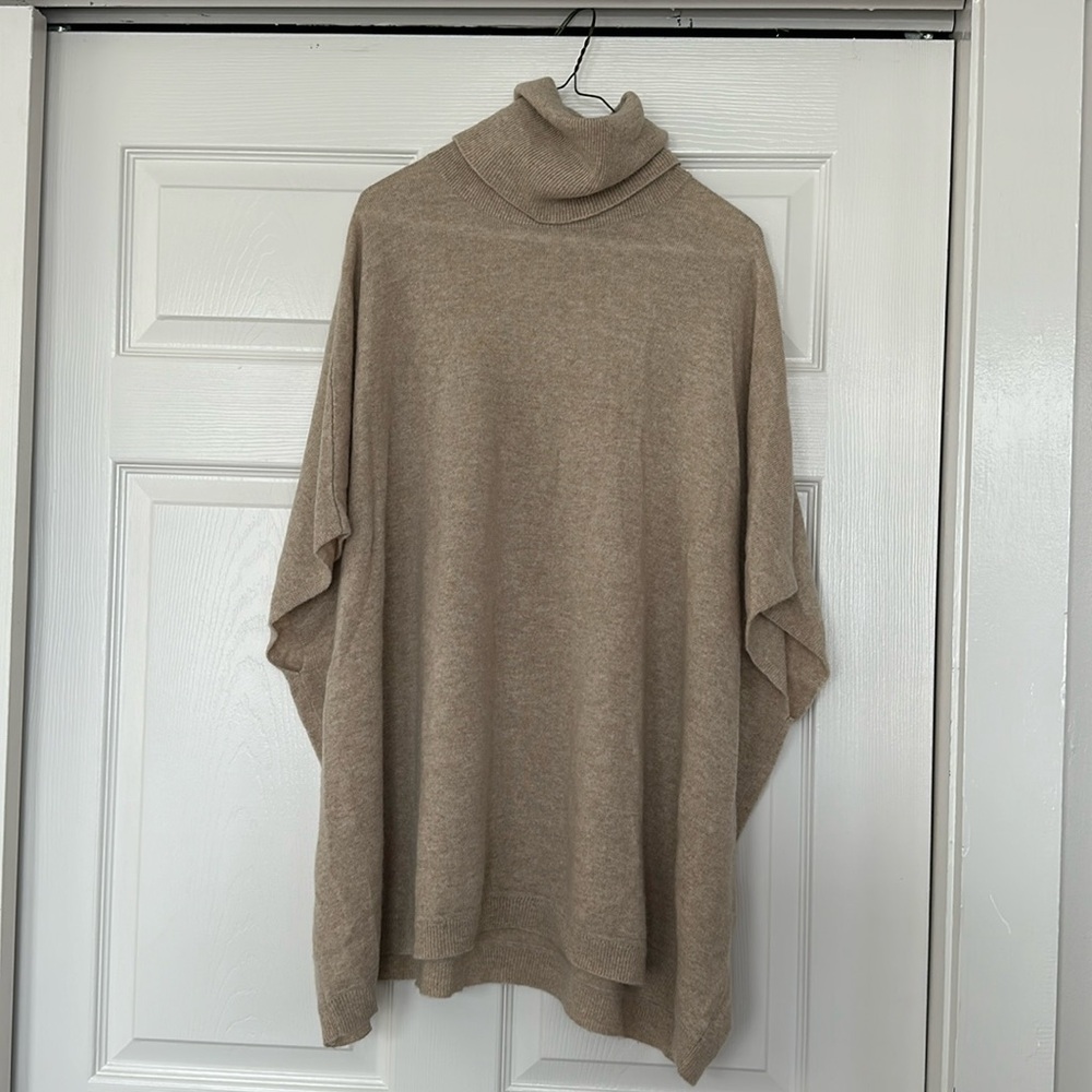Garnet Hill Cashmere Poncho